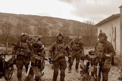 MARSOC Motorcycle Gangs in Afghanistan. SOF Operators take to two-wheels in the hunt for Taliban in remote regions of Afghanistan.
If you are the Taliban, this is your worst nightmare come true.


Read more: http://sofrep.com/9047/marsoc-motorcycle-gangs-in-afghanistan/#ixzz210gc1ua7